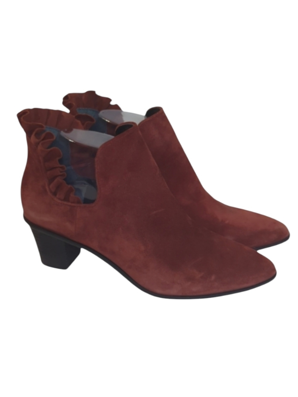 Lori Goldstein Sydney Ruffle Detail Ankle Booties Size 8